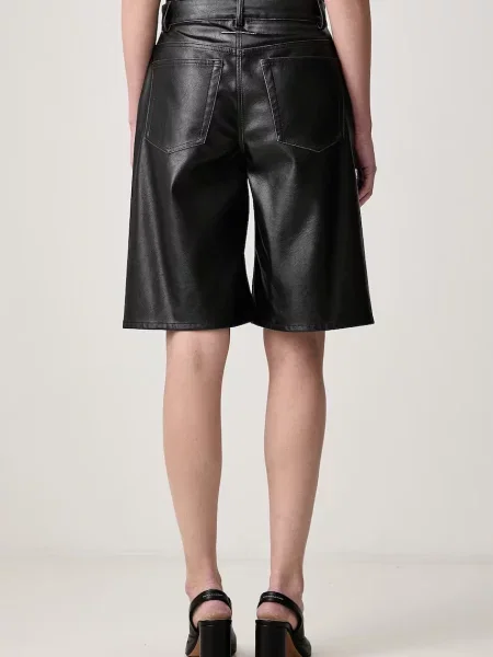 Кожаные бермуды Mm6 Maison Margiela