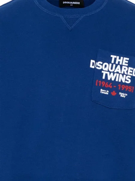 Bluza dziecięca Dsquared2 niebieska