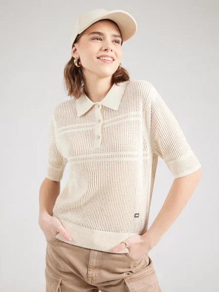 Polo tričko Helly Hansen SALT béžová
