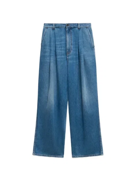 Pantaloni Marni albastru