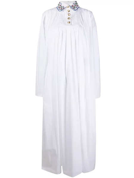 Rochie maxi Seen Users de costum alb