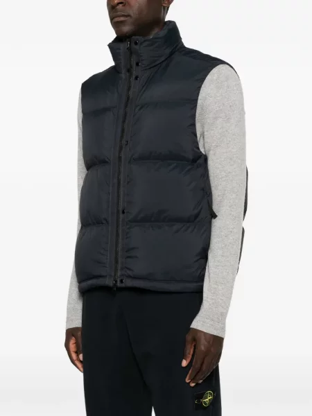 Vestă Stone Island cu strasuri albastru