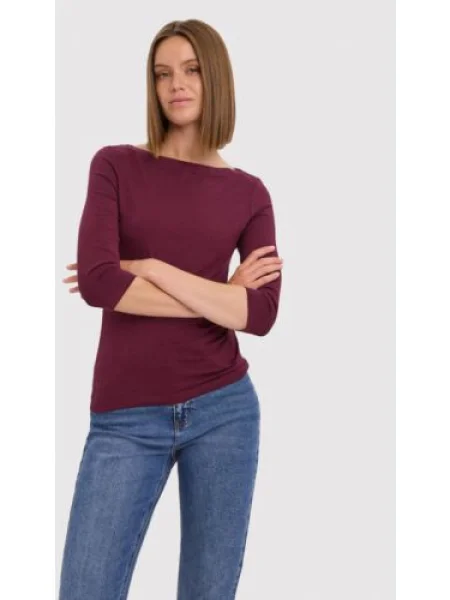 Vero Moda Bluză Panda Vișiniu