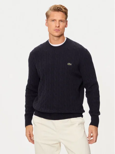 Lacoste Pulover Bleumarin