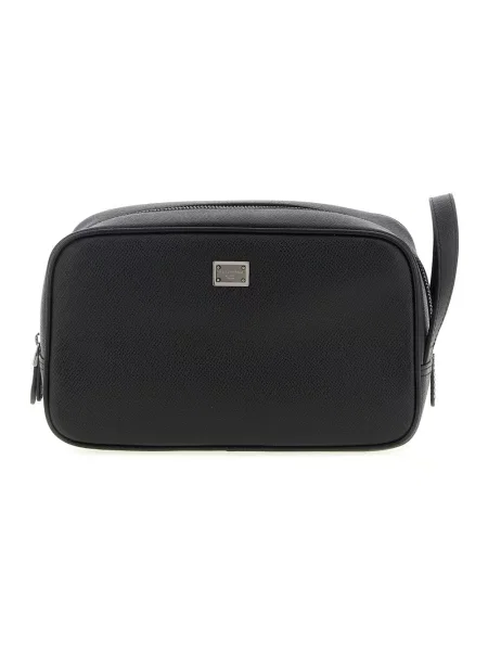 Torba Dolce And Gabbana skórzana czarna