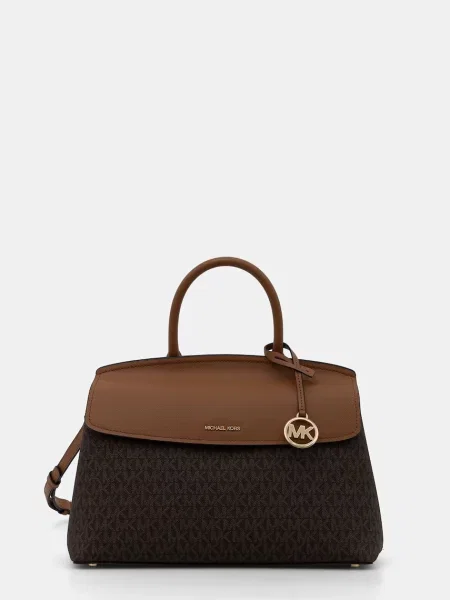 MICHAEL Michael Kors geantă pentru femei cu imitație de piele Landry maro