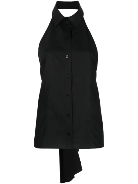 Bluzka Msgm bez rękawów czarna