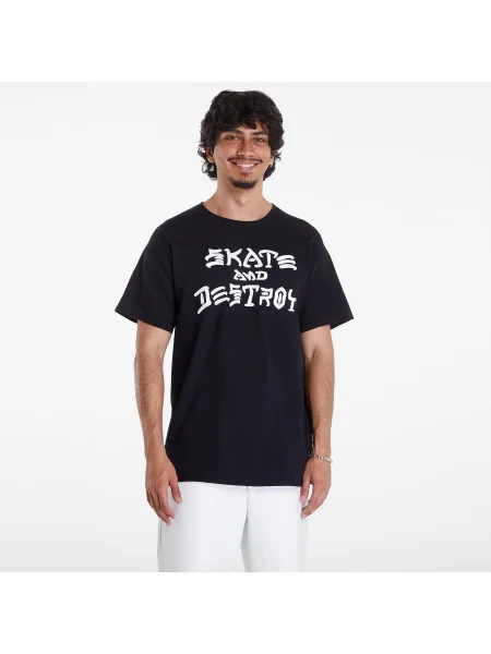 Tricou Thrasher Skate And Destroy T-Shirt Black M negru