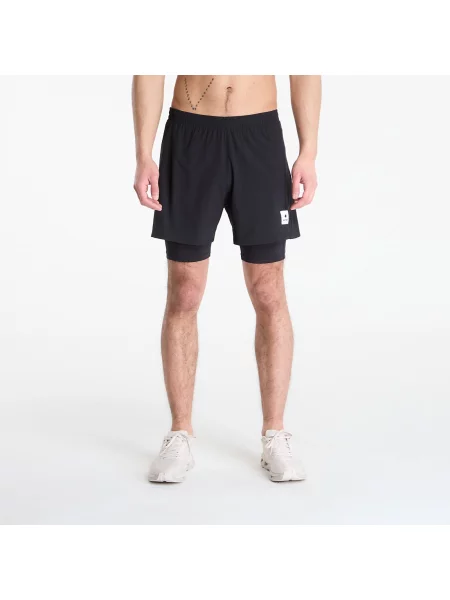 Pantaloni scurți SAYSKY Pace 2 in 1 Shorts Black XL negru