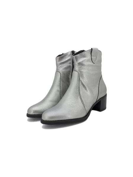 Pantofi Piesanto argintiu
