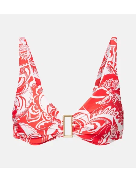 Top Melissa Odabash cu model floral alb