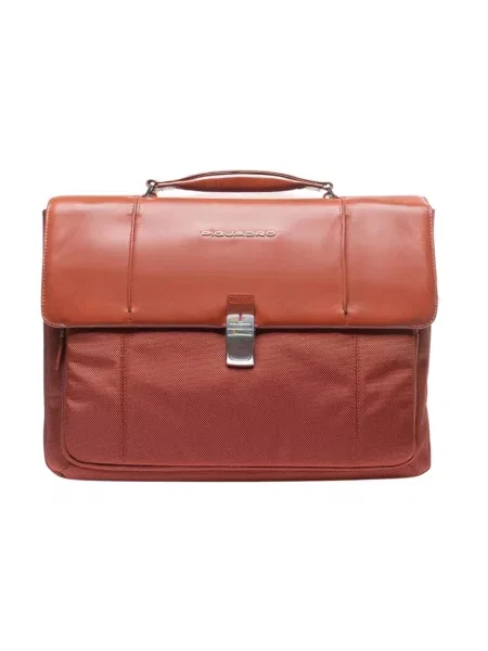 Torba crossbody Piquadro pomarańczowa
