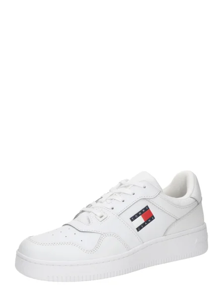 Pánske tenisky Tommy Jeans Retro Basket Ess white biela