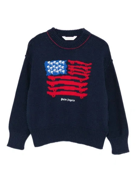 Sweter dziecięcy Palm Angels niebieski
