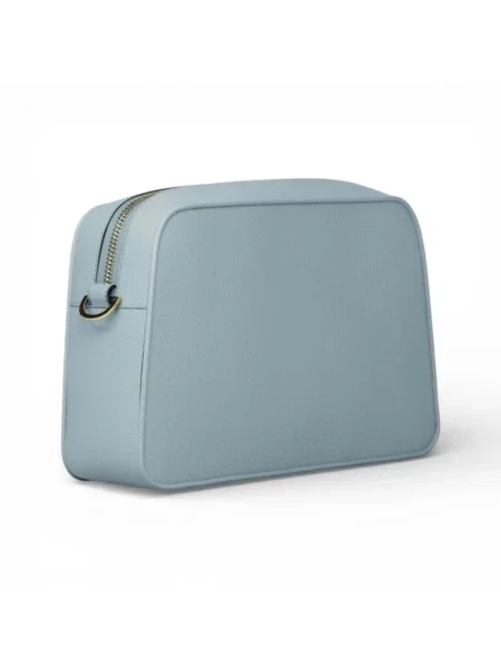 Torebka crossbody Michael Kors skórzana niebieska