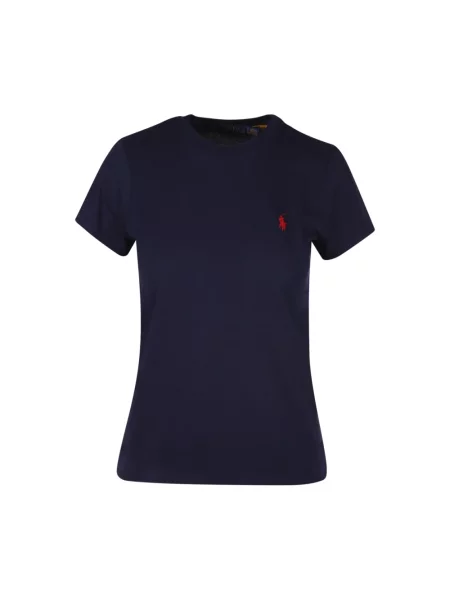 Koszulka polo Ralph Lauren z dżerseju granatowa