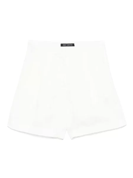 Pantaloni scurți Iris Von Arnim de in alb