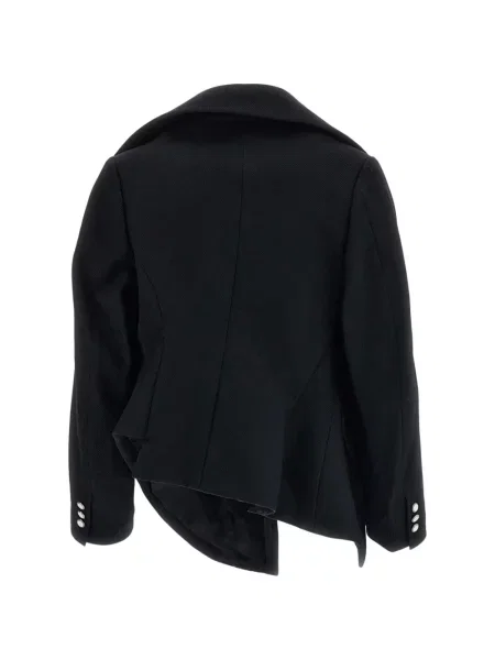 Geacă Comme Des Garçons asimetrică negru