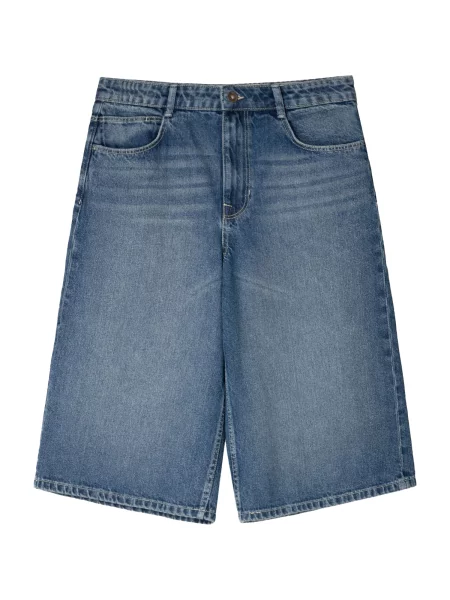 Bershka Jeans închis albastru