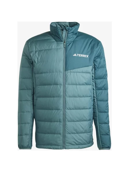 Kurtka Adidas Terrex Multi Light Down Climawarm Turkusowy M niebieski