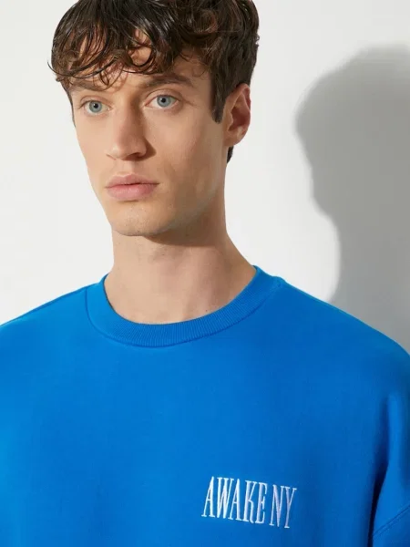 Awake NY melegítőfelső Awake Crewneck kék