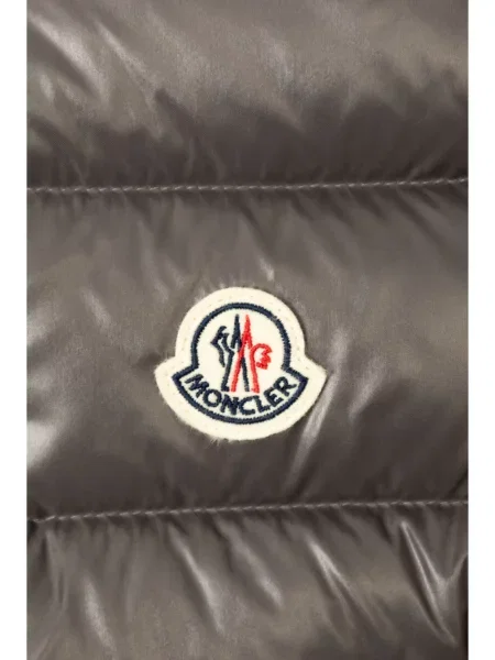Kamizelka puchowa dziecięca Moncler Enfant szara