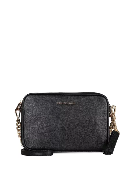 Geanta de piele Michael Michael Kors din piele negru