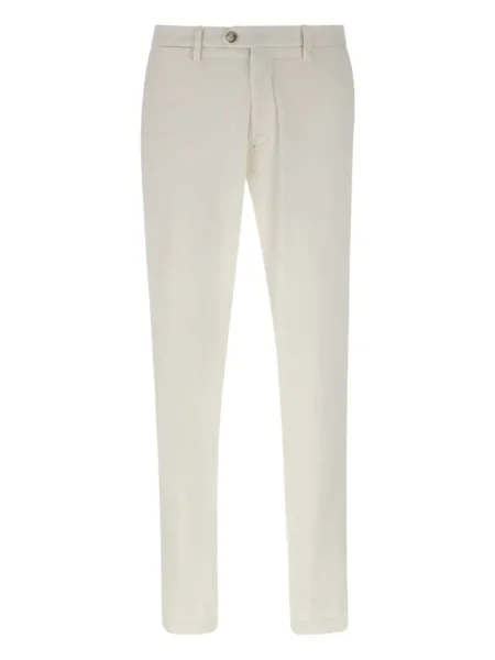 Pantaloni Re-hash alb