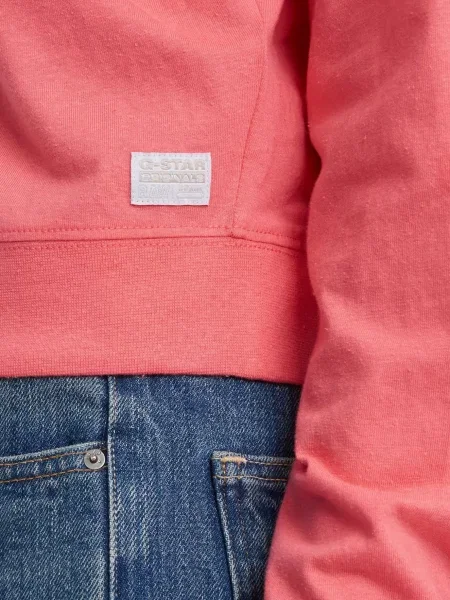 Свитшот G-star Raw розовый