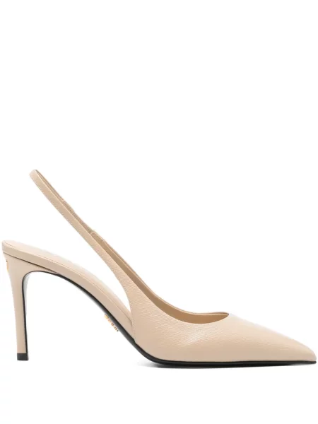 Pantofi cu toc Prada slingback