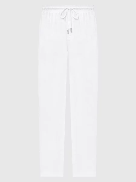 Льняные брюки Vilebrequin белые