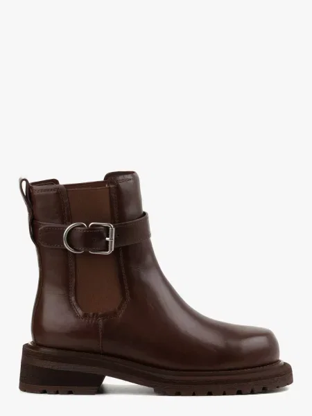 Кожаные ботинки челси Leberdes коричневые