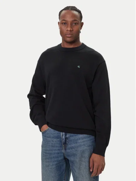 Calvin Klein Jeans Pulover negru