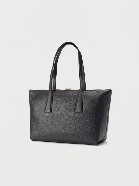 Furla geantă shopper pentru femei din piele Olivia M Tote negru