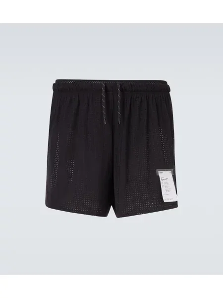 Бягане шорти Satisfy черно