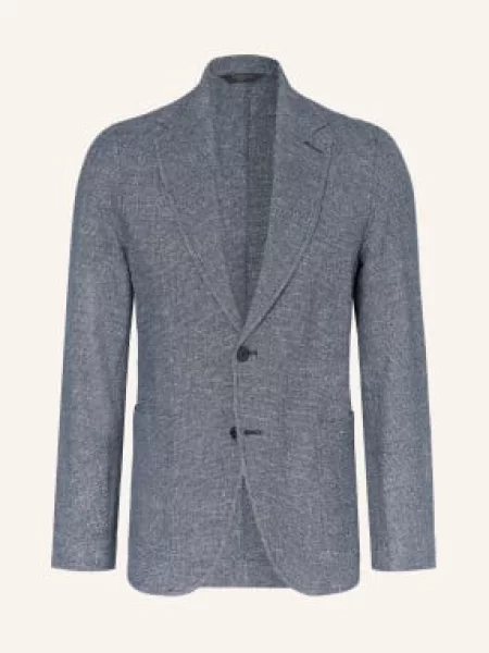 Circolo Marynarka Z Dżerseju O Kroju Slim Fit Z Dodatkiem Lnu blau biała