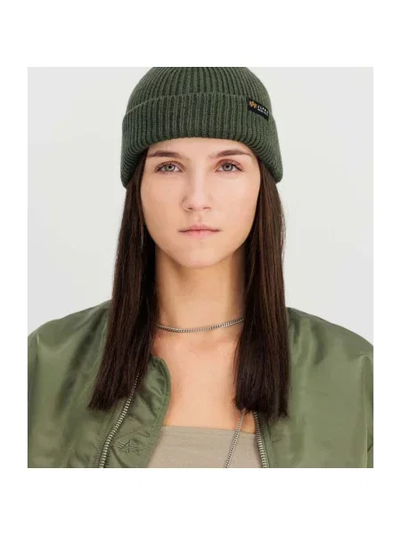 Čiapka Alpha Industries zelená