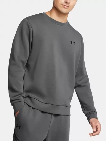 Mikina Under Armour Unstoppable Fleece Crew sivá