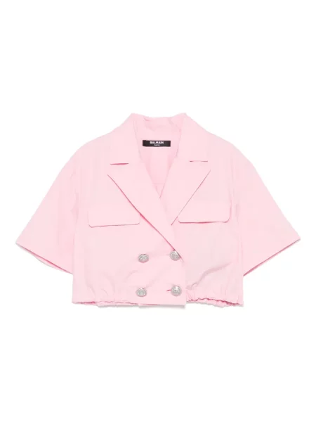 Top dziecięcy Balmain różowy