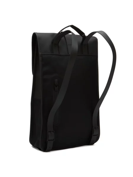 Rains Backpack Black Unisex Plecaki i torby Rains Size: One size czarny