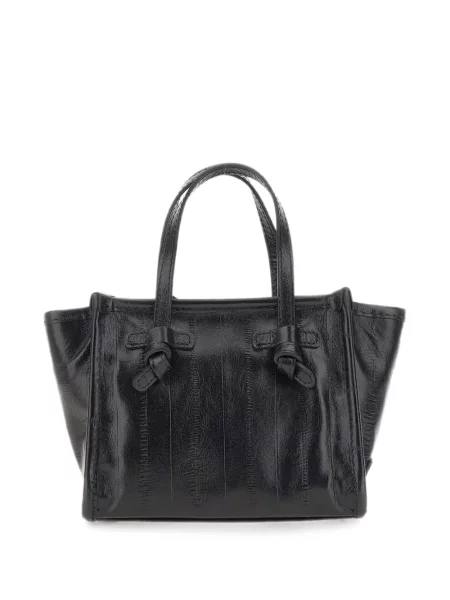 Geantă shopper Marcella Club cu imagine negru