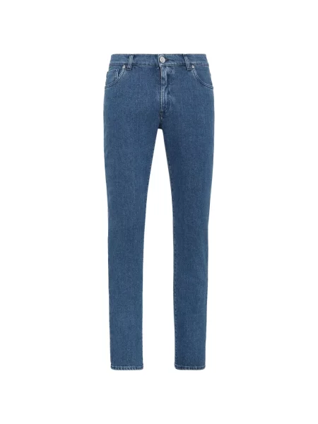 Straight fit džíny Billionaire modré