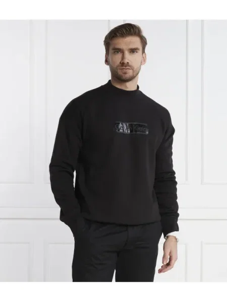 Calvin Klein Hanorac FESTIVE LOGO negru