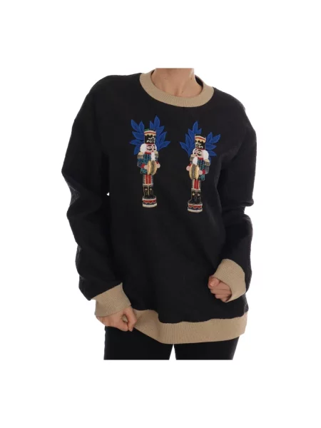 Sweter Dolce And Gabbana czarny