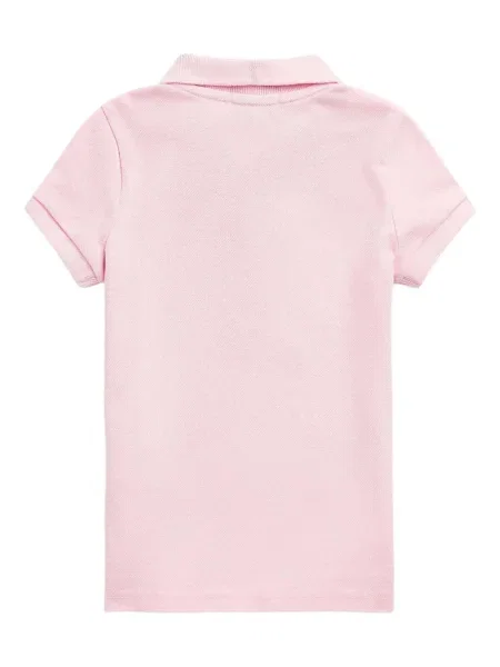 Koszulka polo dziecięca Polo Ralph Lauren różowa