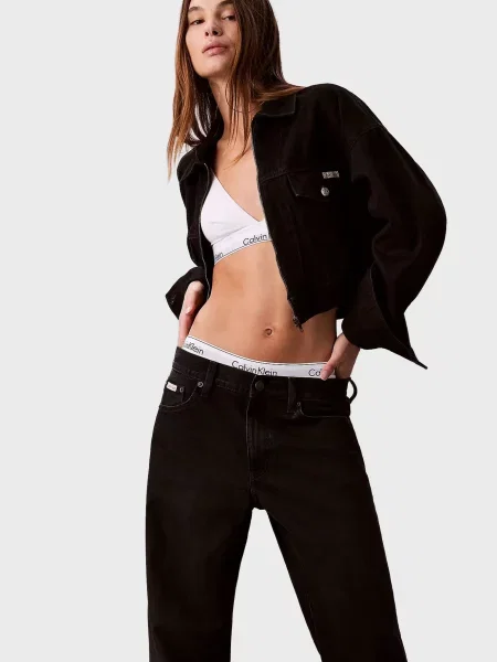 Джинсы Calvin Klein Jeans без косточек черные