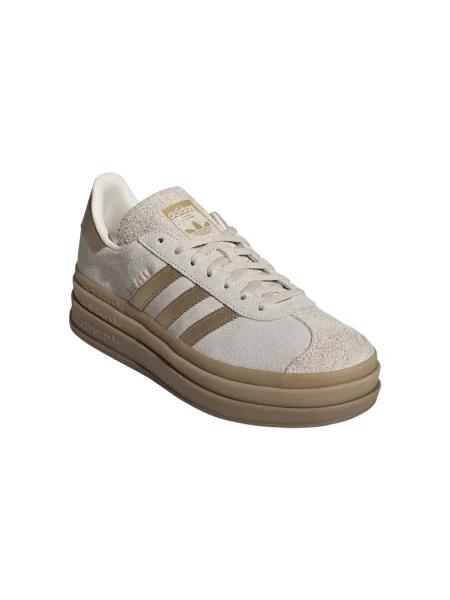 Adidas Originals sneakers din piele întoarsă Gazelle Bold bej