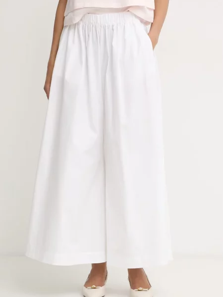 BOSS hlače Talini bela