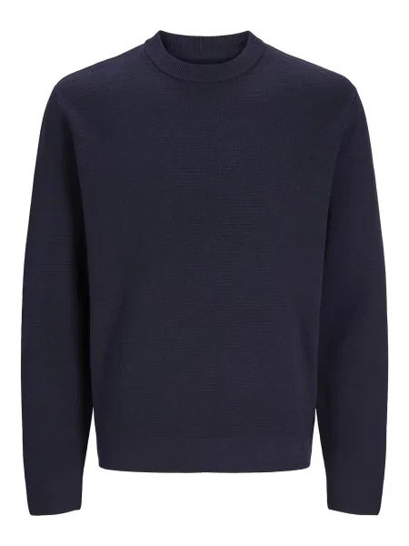 JACK & JONES Pulover Milano bleumarin