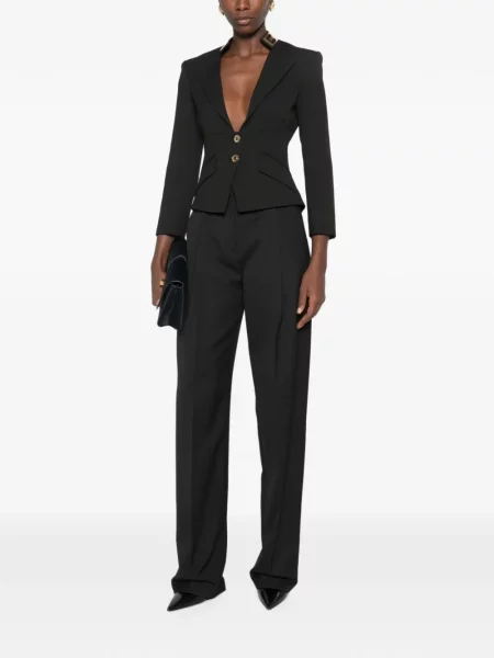 Sacou Elisabetta Franchi cu rever negru